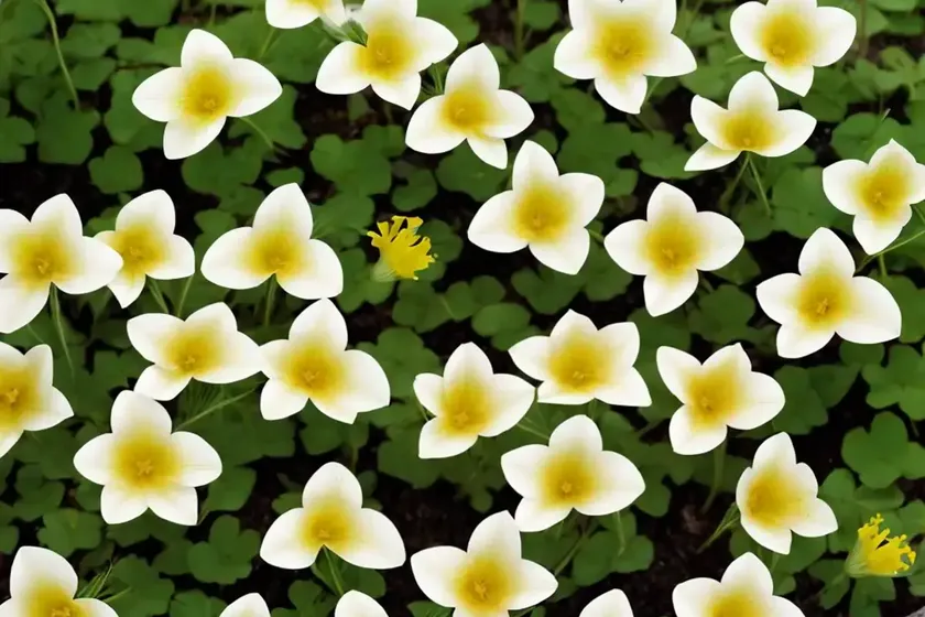 Bermuda-buttercup (oxalis pes-caprae) — photo 2