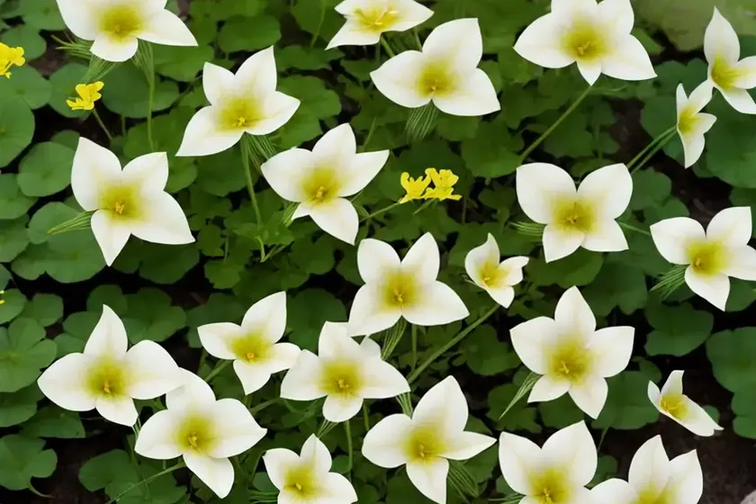 Bermuda-buttercup (oxalis pes-caprae) — photo 3