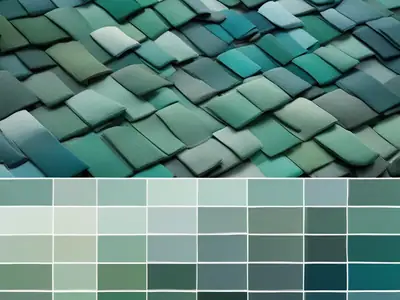 Best Blue-Green-Gray Paint Colors for Calm Rooms