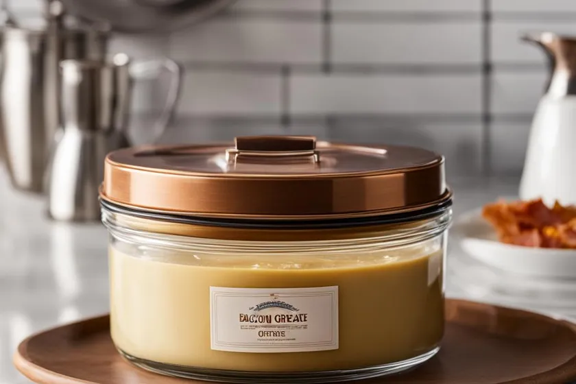 Best container to store bacon grease