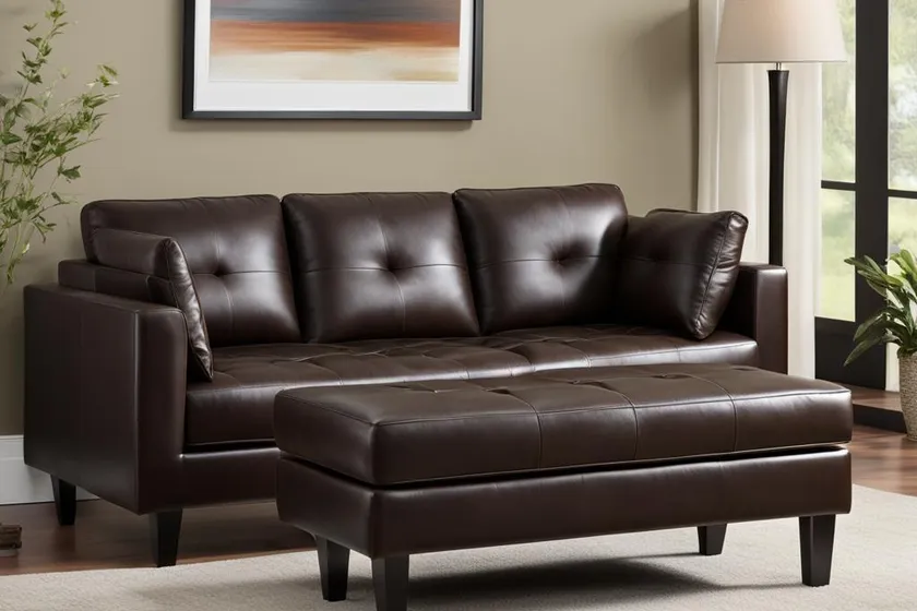 Best leather ottomans