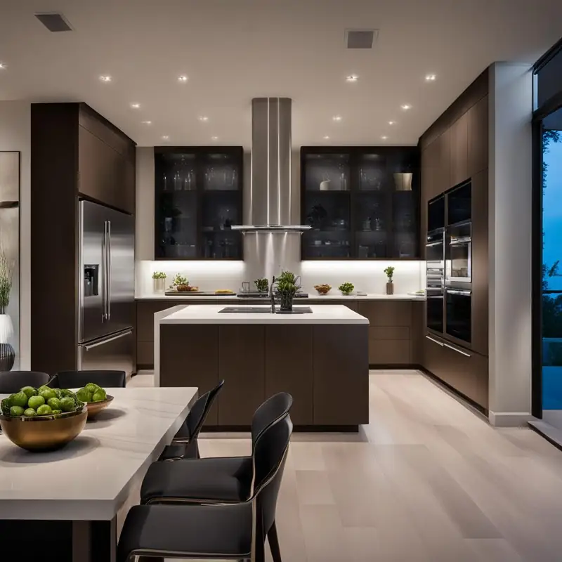 Tech-savvy kitchen fixtures