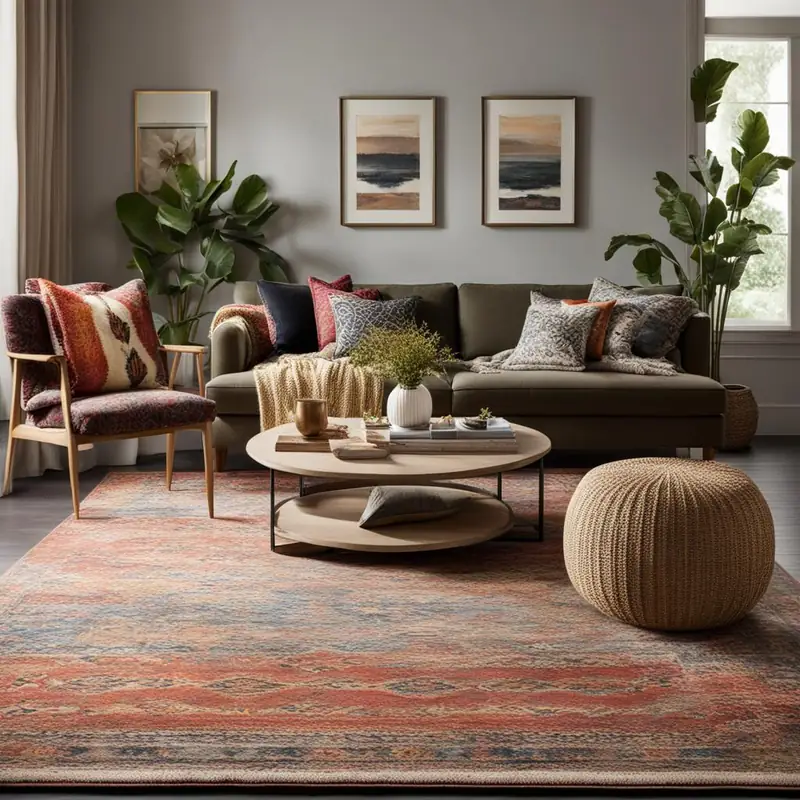 Layering Rugs for Added Coziness and Creativity