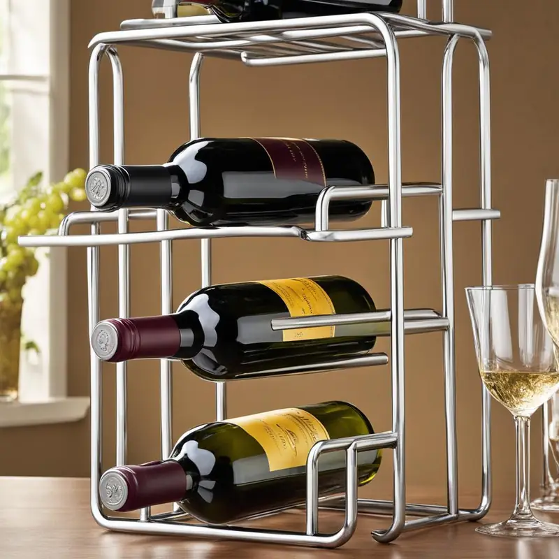 Wine rack for refrigerator