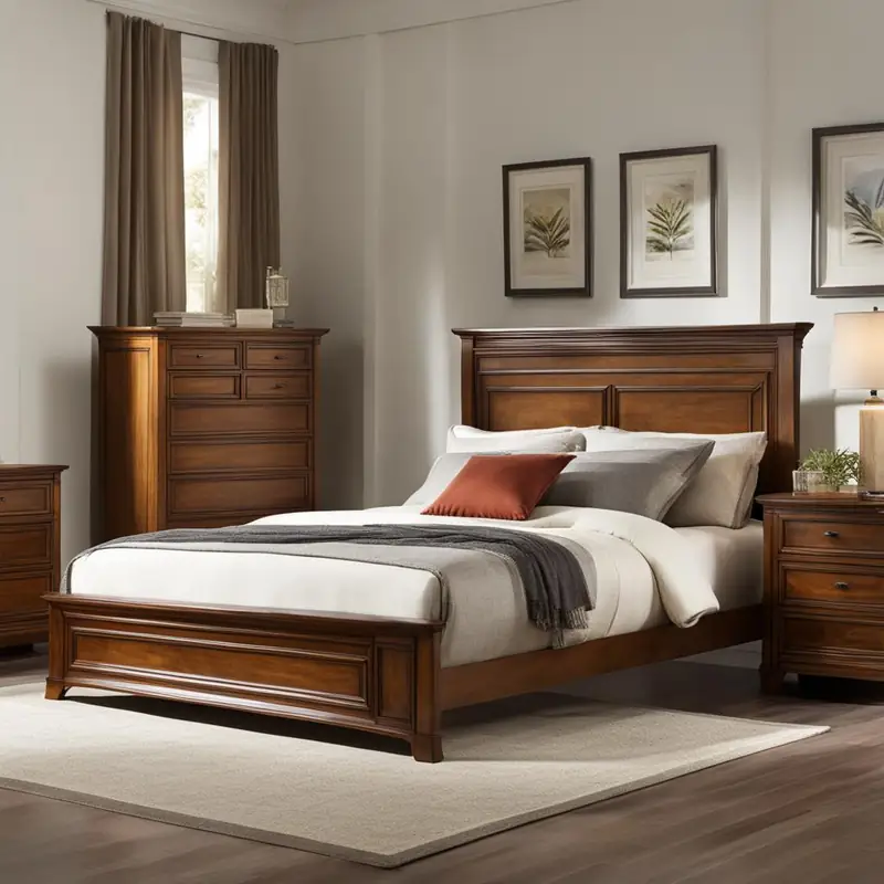 Poplar wood for bed frames