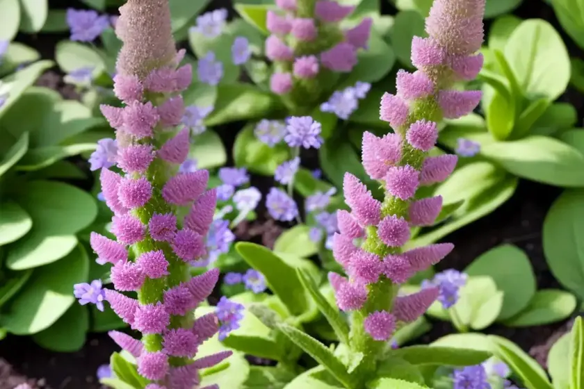 Betony (stachys spathulata) — photo 3