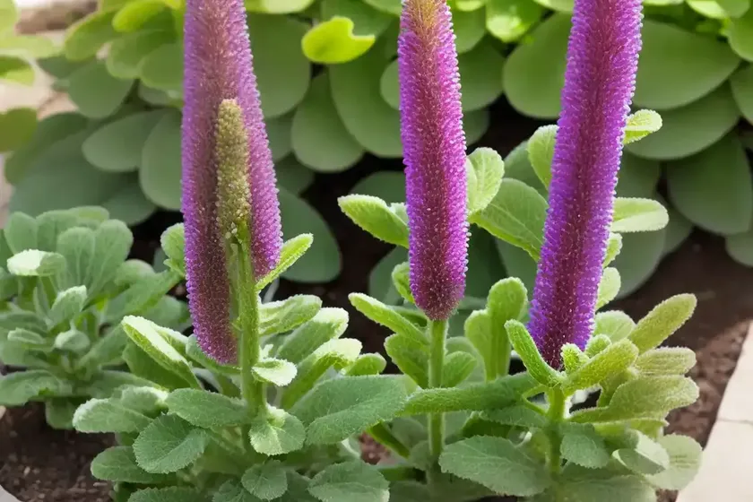 Big betony (stachys macrantha)