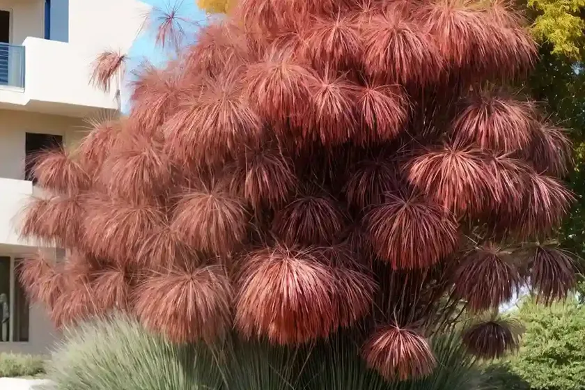 Big blue stem (andropogon gerardii ‘red october’) — photo 3