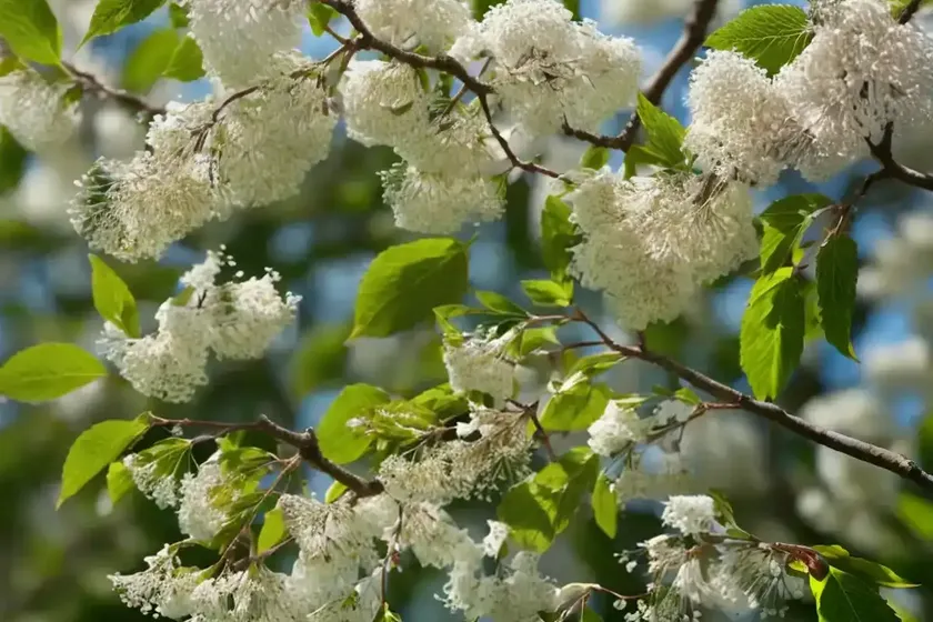 Bird cherry (prunus avium ‘thomas’ stark gold) — photo 2