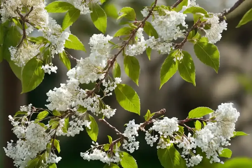 Bird cherry (prunus avium ‘thomas’ stark gold) — photo 3