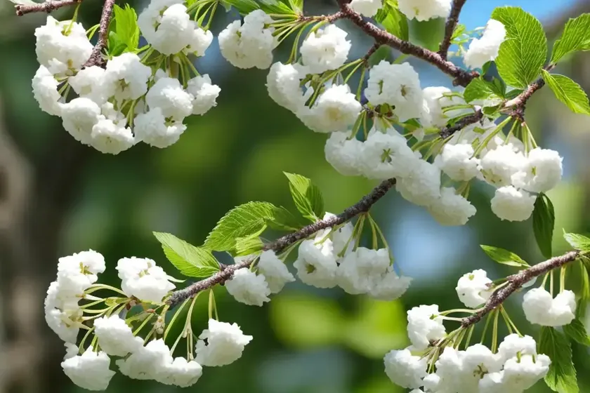 Bird cherry (prunus padus) — photo 2
