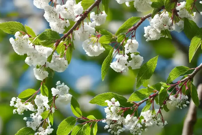 Bird cherry (prunus padus) — photo 2