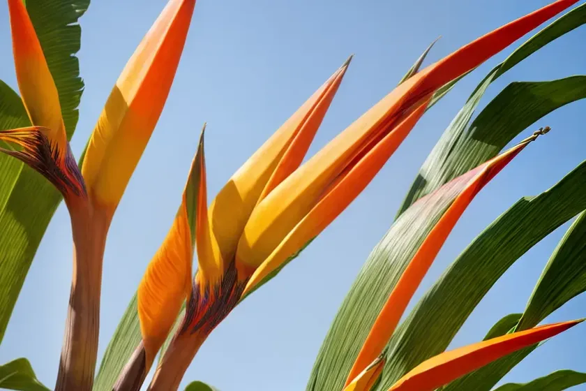 Bird of paradise (strelitzia reginae) — photo 2