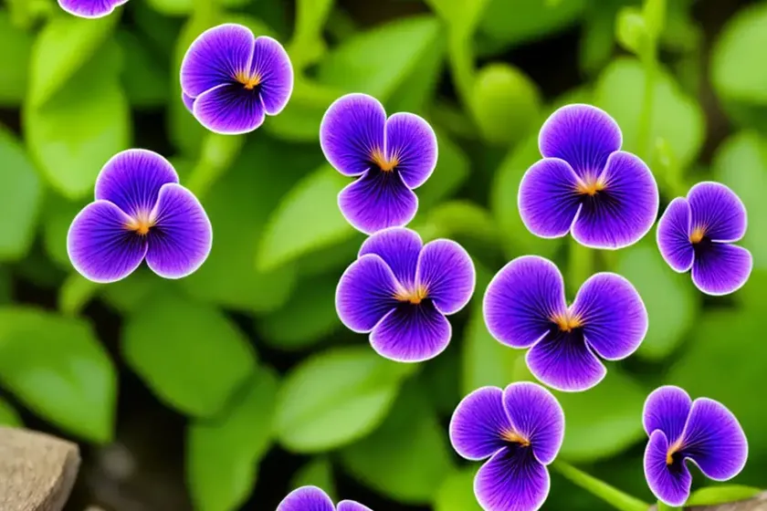 Bird’s foot violet (viola pedata) — photo 2
