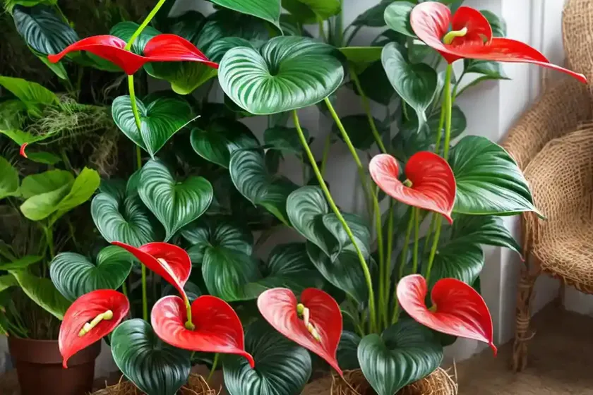 Bird’s nest anthurium (anthurium hookeri) — photo 2