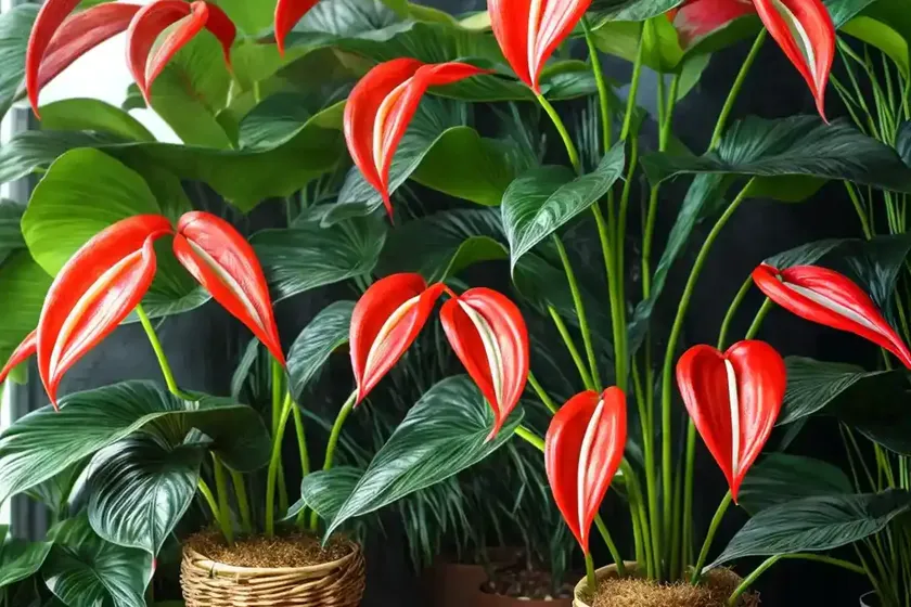 Bird’s nest anthurium (anthurium hookeri) — photo 3
