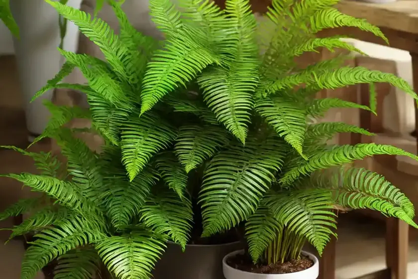 Bird’s nest fern (asplenium antiquum) — photo 2