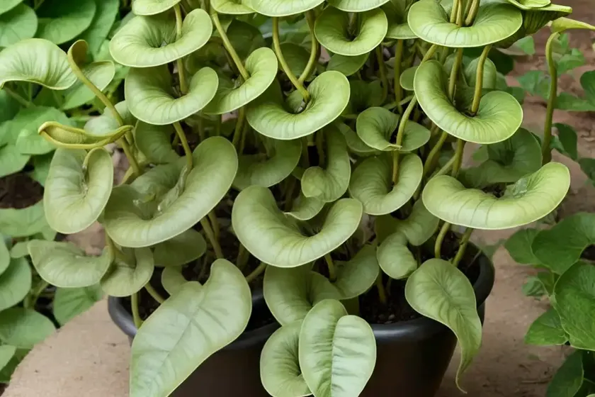 Birthwort (aristolochia leuconeura) — photo 3