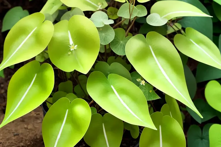 Bishop’s hat (epimedium diphyllum) — photo 2