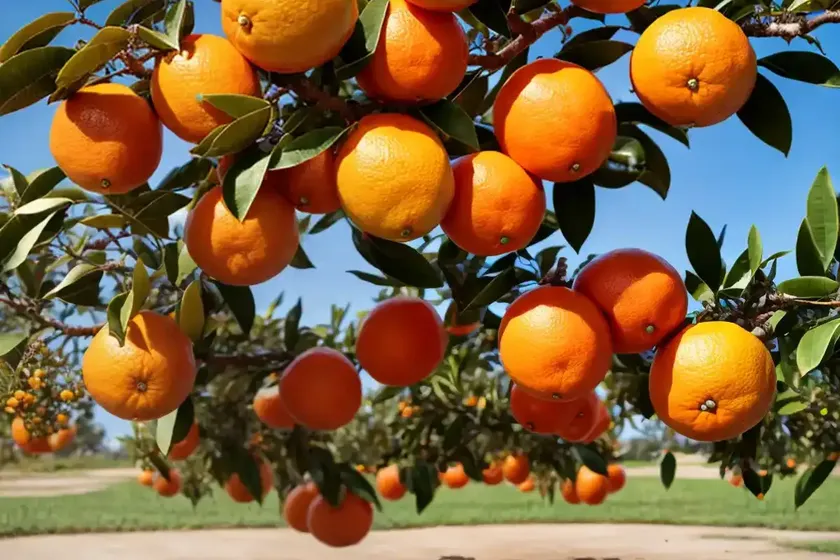 Bitter orange tree (citrus aurantium) — photo 2