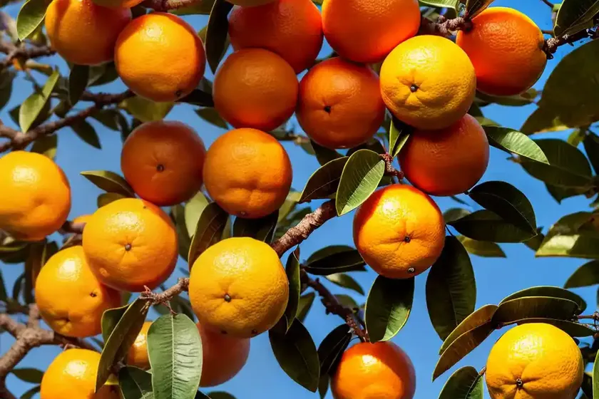 Bitter orange tree (citrus aurantium) — photo 3