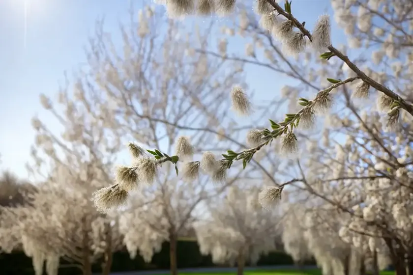 Bitter willow (salix eleagnos) — photo 3