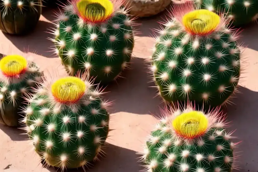 Biznaga-de-limilla (ferocactus hamatacanthus) — photo 3