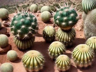 Biznaga-de-limilla (Ferocactus Hamatacanthus)