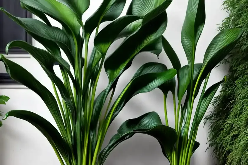 Black calla lily (arum palaestinum) — photo 3