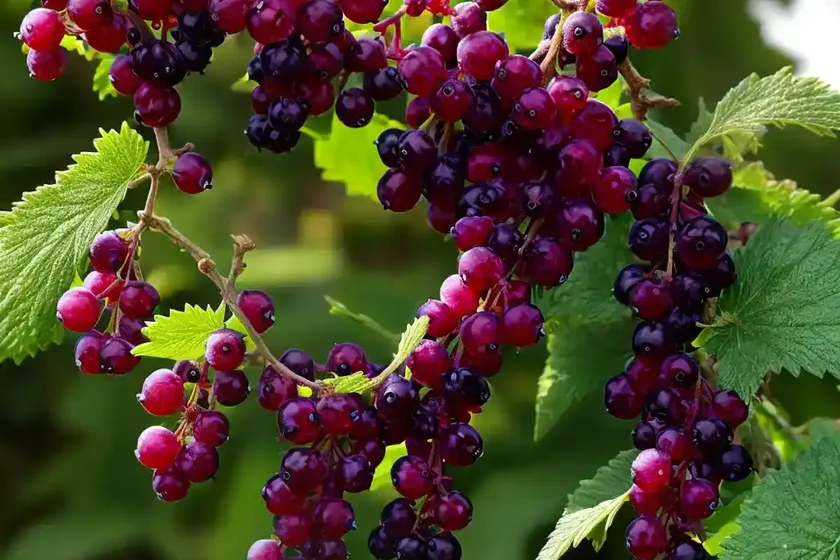 Black currant (ribes nigrum)