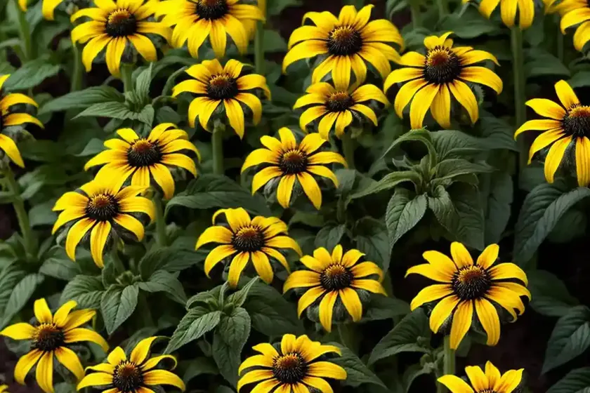 Black-eyed susan (rudbeckia fulgida ‘blovi’ viette’s little suzy) — photo 2