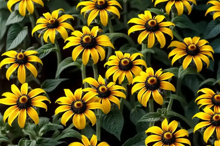 Black-eyed susan (rudbeckia fulgida ‘early bird gold’) — photo 2