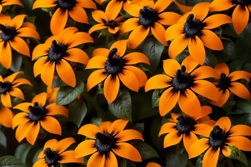 Black-eyed susan (thunbergia alata ‘orange wonder’) — photo 3