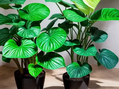 Black Stem Elephant Ear Plant (Alocasia Macrorrhiza)