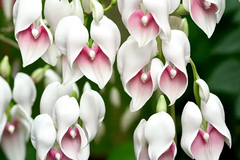 Bleeding heart (lamprocapnos spectabilis ‘alba’) — photo 2
