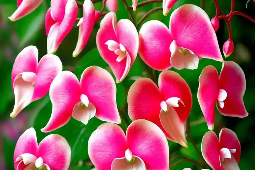 Bleeding heart (lamprocapnos spectabilis ‘hordival’ valentine) — photo 2