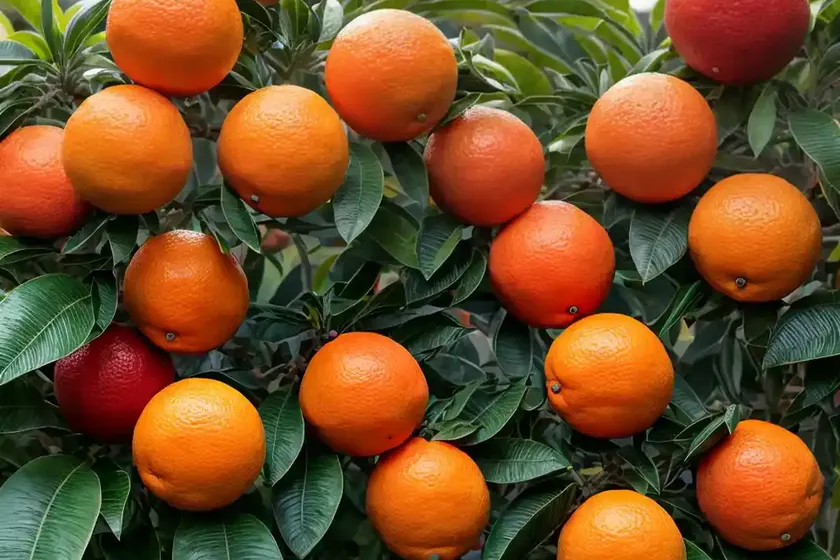 Blood orange (citrus x sinensis ‘moro’) — photo 2