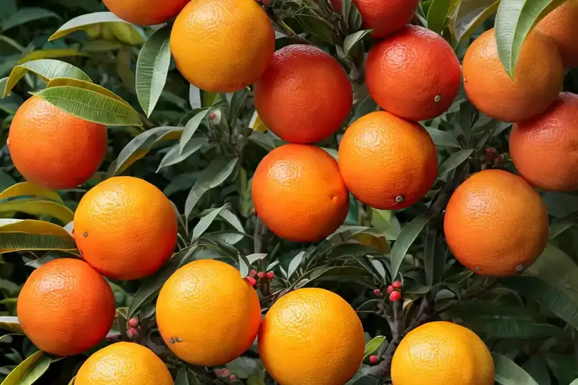 Blood orange (citrus x sinensis ‘moro’) — photo 3