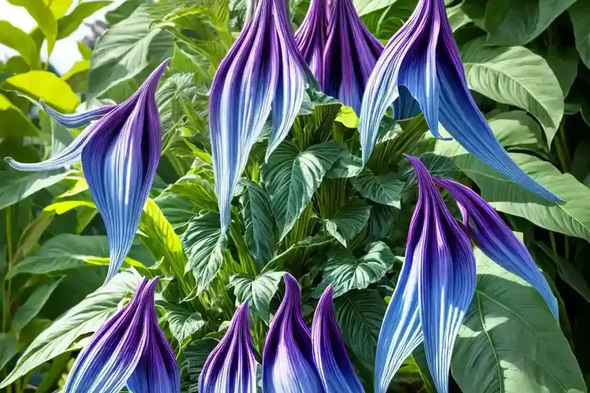Blue angel’s trumpet (iochroma australe) — photo 2