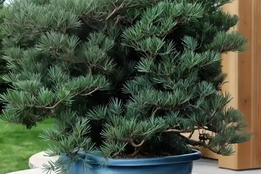 Blue atlas cedar (cedrus atlantica (glauca group) ‘glauca pendula’) — photo 3