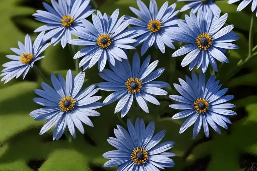 Blue daisy (felicia amelloides) — photo 2