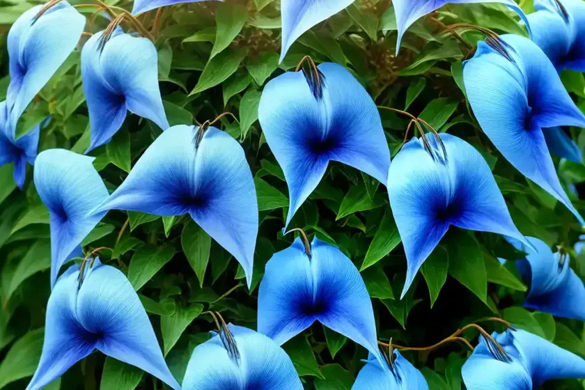 Blue dawnflower (ipomoea indica) — photo 2