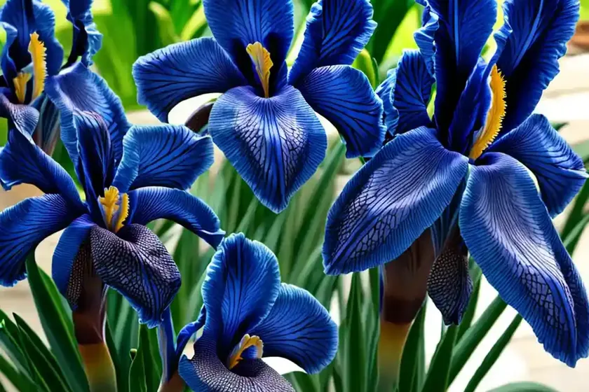 Blue flag (iris versicolor) — photo 3