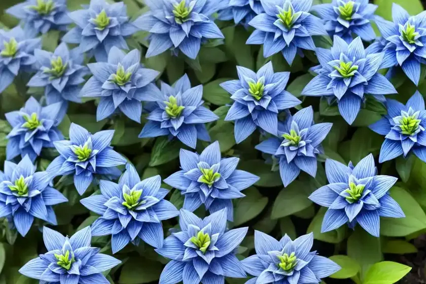 Blue pimperne (lysimachia foemina) — photo 3