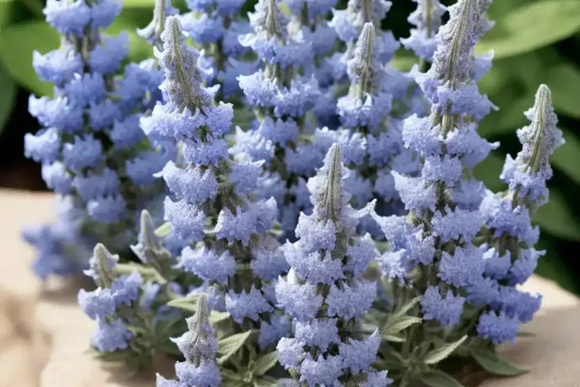 Blue sage (salvia azurea var. grandiflora) — photo 2