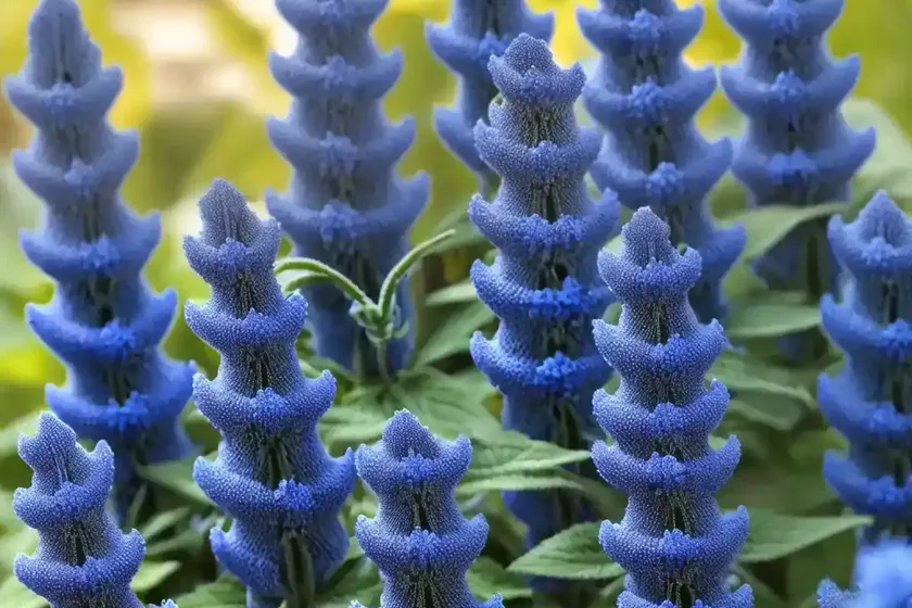 Blue sage (salvia azurea var. grandiflora) — photo 3