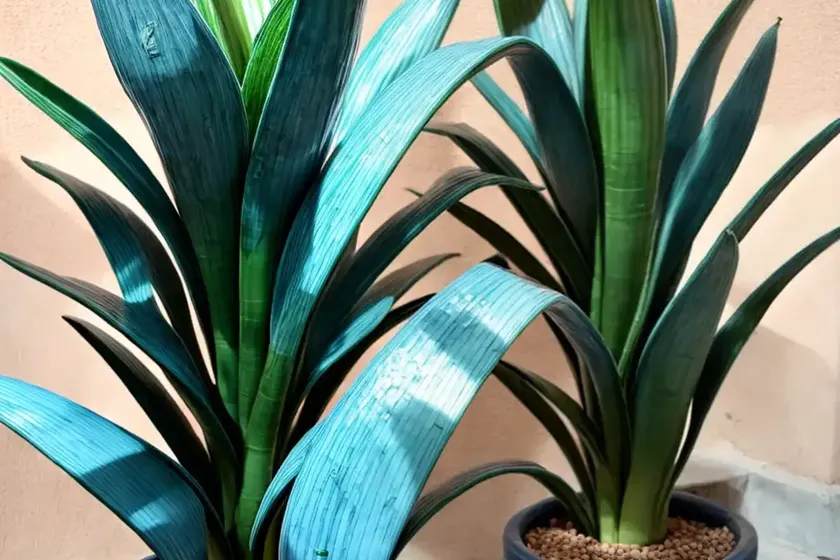 Blue sansevieria (sansevieria ehrenbergii) — photo 3
