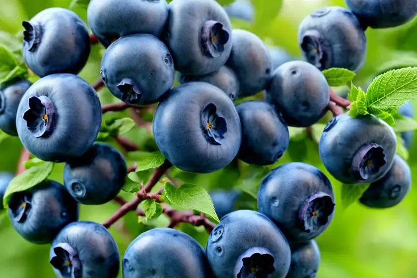 Blueberry bush (cyanococcus) — photo 2