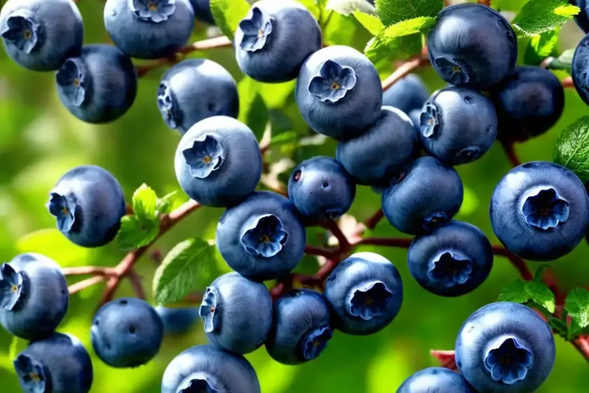 Blueberry bush (cyanococcus) — photo 3