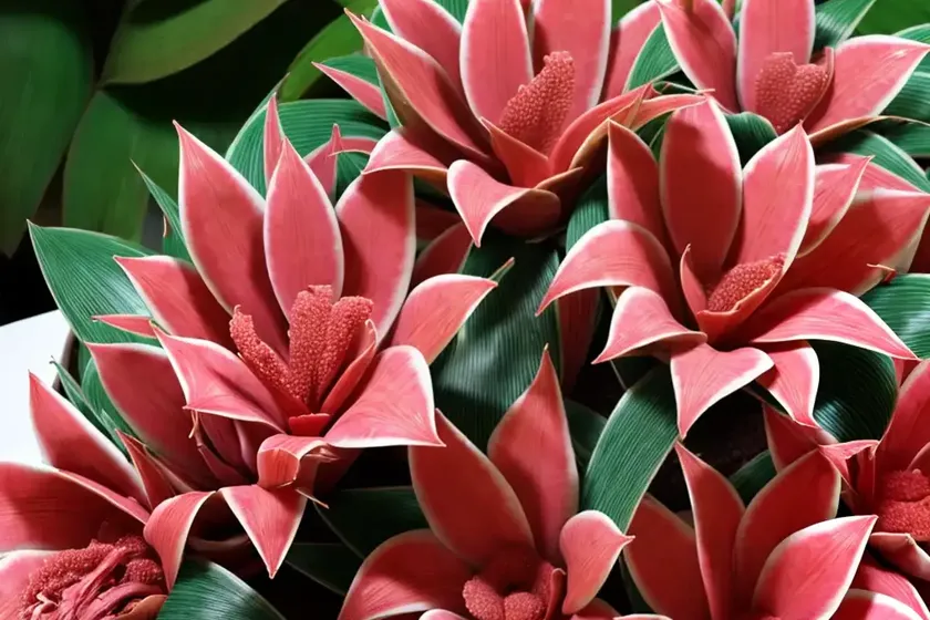Blushing bromeliad (neoregelia carolinae) — photo 2